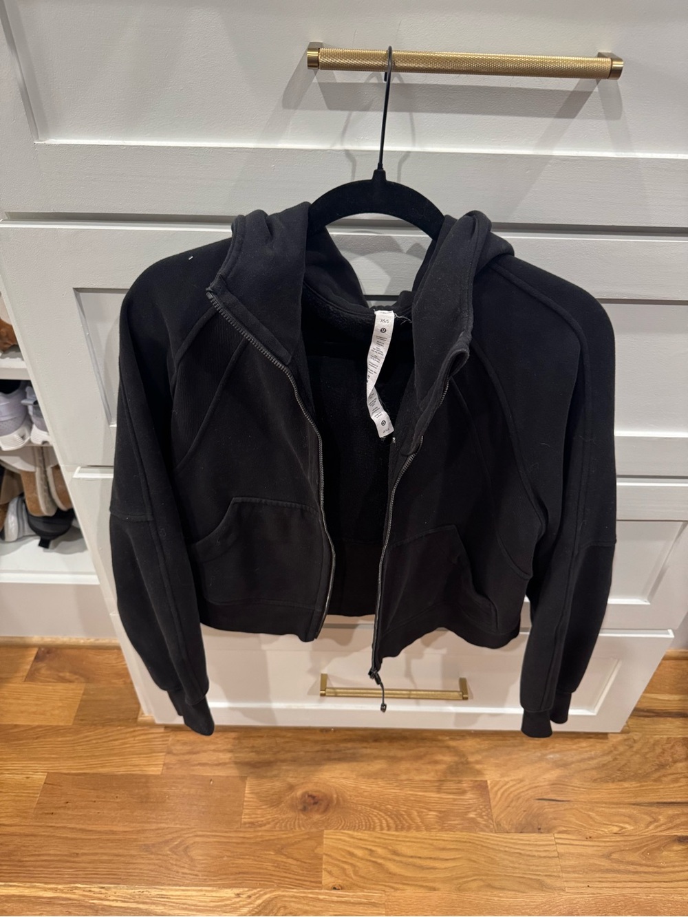 Lululemon Black Women's Zip-Up Hoodie Jacket
